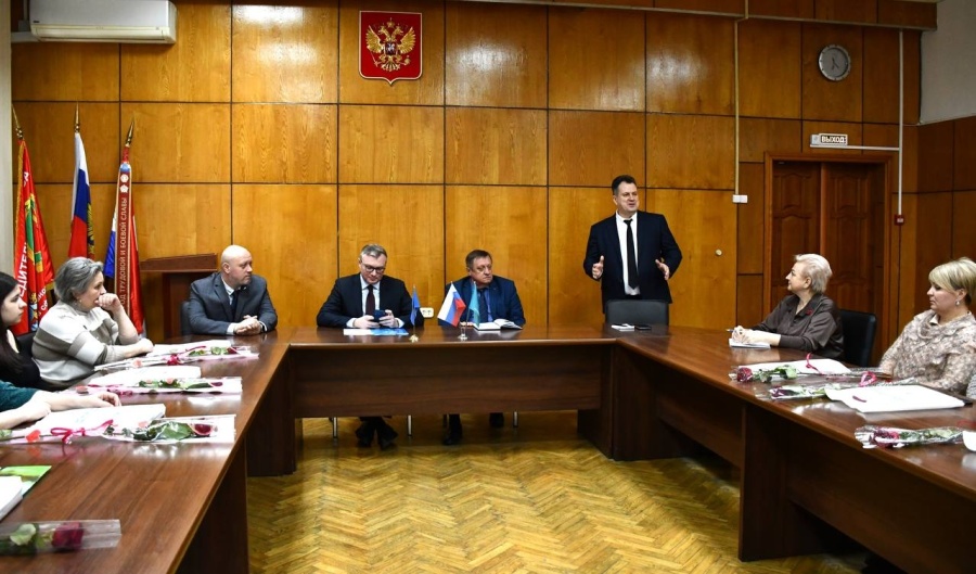 Провели рабочую встречу Провели рабочую встречу